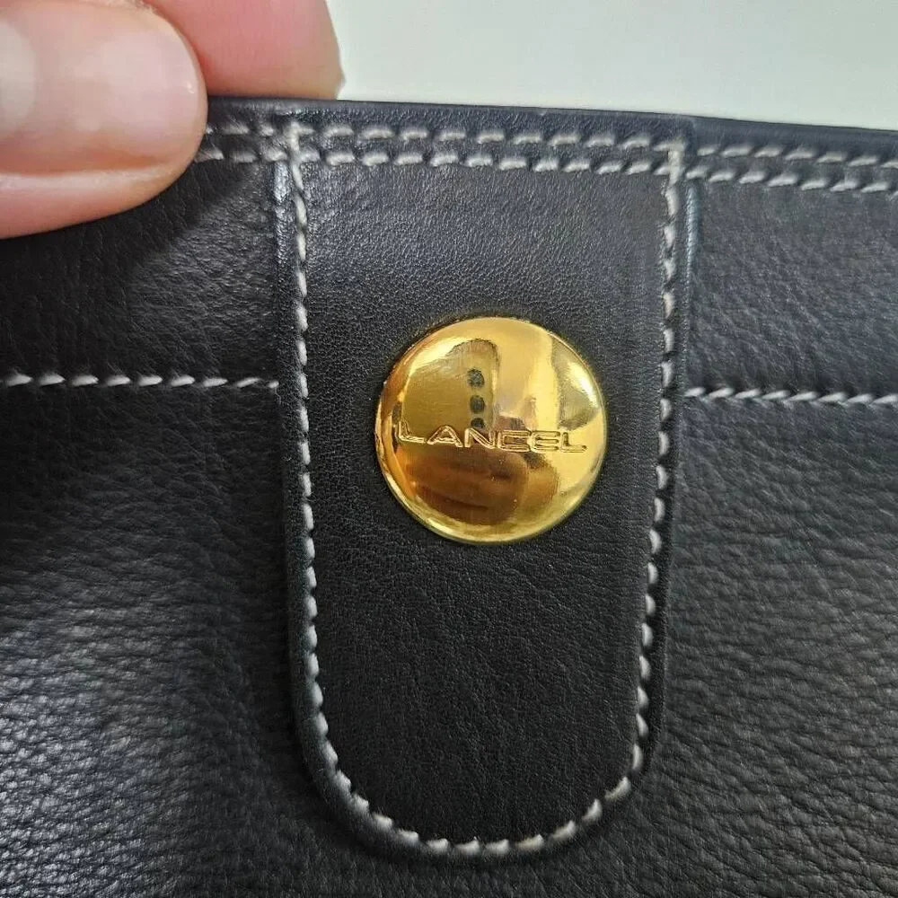 Lancel Leather clutch